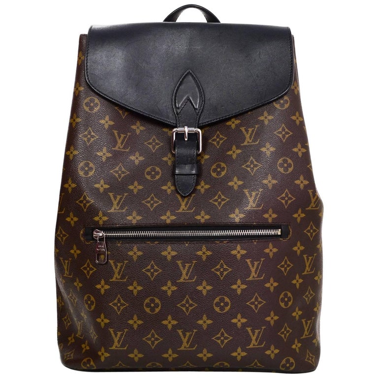 Louis Vuitton Monogram Macassar Palk Backpack Bag For Sale at 1stdibs