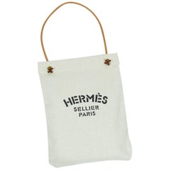 Hermes Vintage Aline XL Canvas Tote Bag