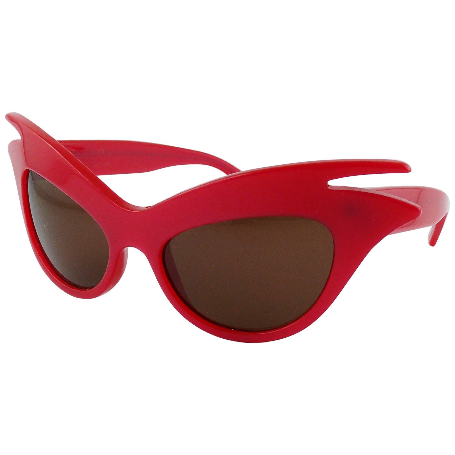 Christian Dior Miss Dior Cherie Limited Edition Raspberry Red Sunglasses