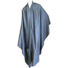 Chado Ralph Rucci Giant Pure Cashmere Wrap with Pocket 12