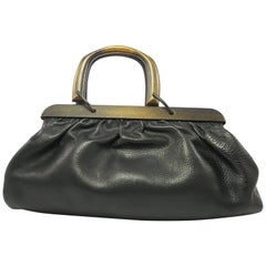 Gucci Black Leather Tom Ford Doctor bag Gucci