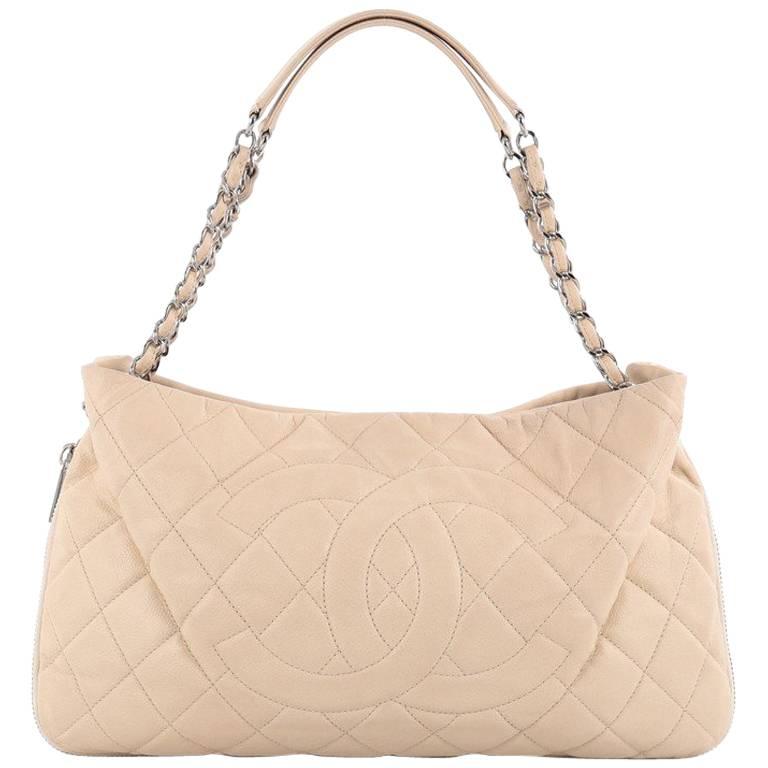 Chanel Timeless CC Expandable Tote Quilted Caviar Medium