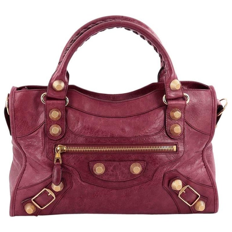 Balenciaga Giant Handbag Leather Medium at 1stDibs | balenciaga bag large, city handbag bag