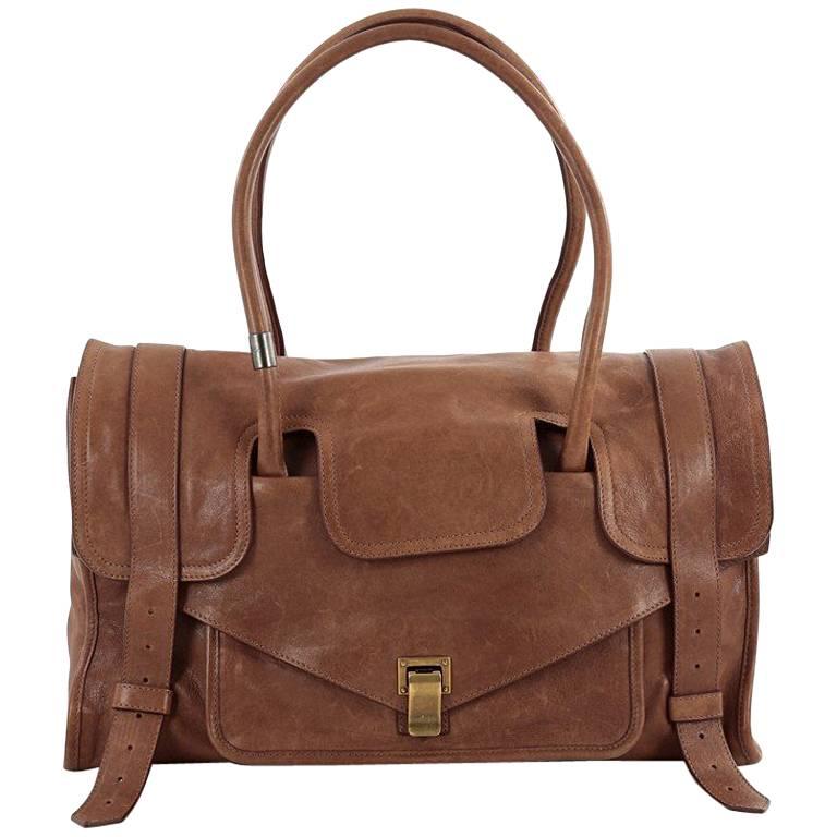 Proenza Schouler  PS1 Keepall Handbag Leather Large