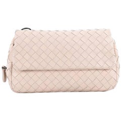 Bottega Veneta Expandable Chain Crossbody Bag Intrecciato Nappa Small