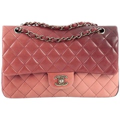 Chanel Classic Double Flap Bag Ombre Quilted Lambskin Medium