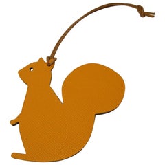 Stunning Charm bag Hermès Squirrel Petit H Sens de L'objet 2017 / BRAND NEW 