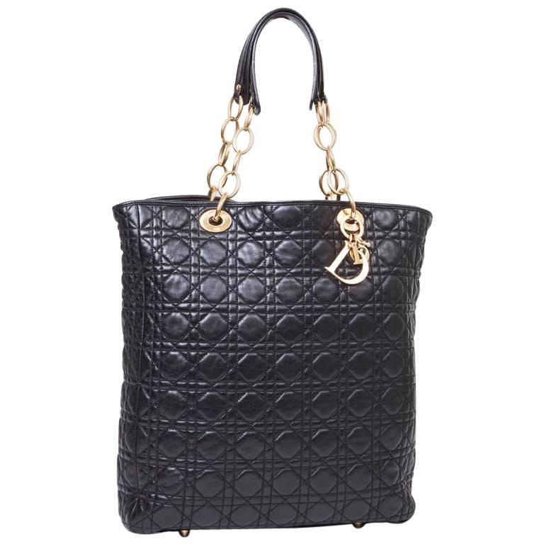 DIOR 'Miss DIOR' Black Quilted Leather Bag