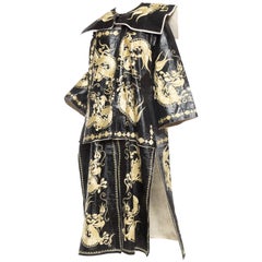 Kimono Style Embroidered Chinese Dragon Coat