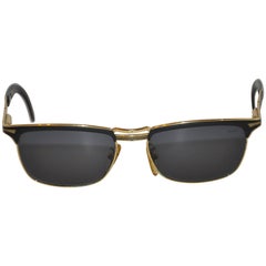 Police Polished Gold Hardware with Matted Black Accent Sunglasses