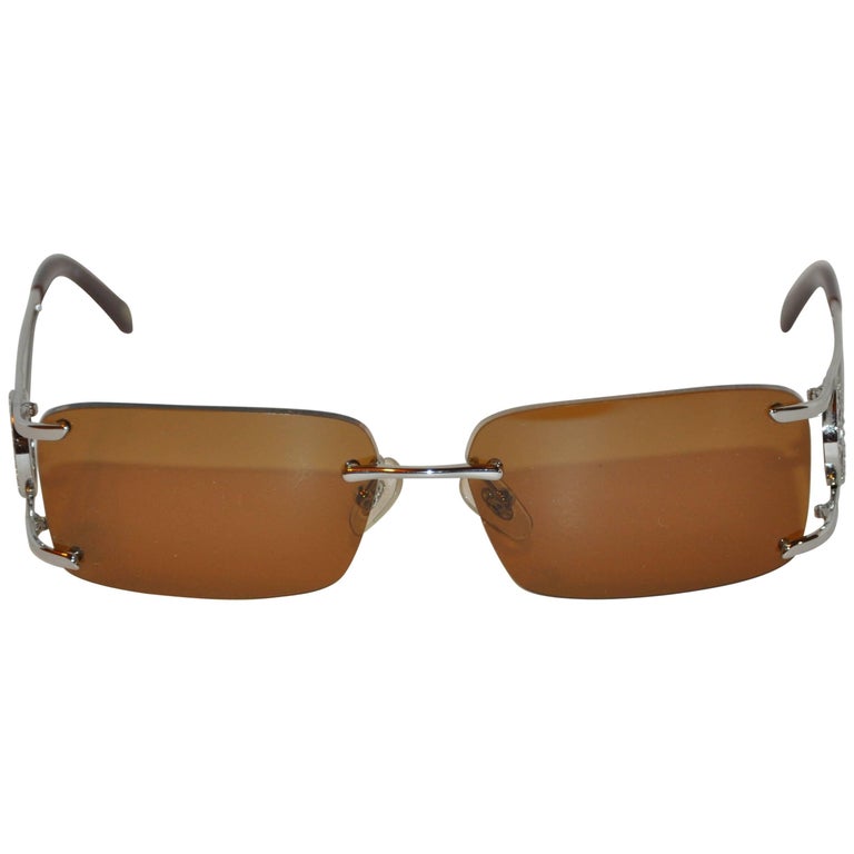 Tiffany and Co "Pin Wheel" Rhinestone Accent Glasses at 1stDibs