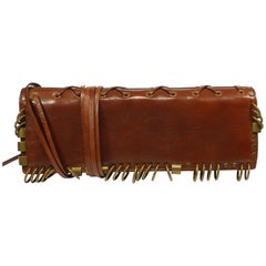 FANTASTIC & COLLECTIBLE Tom Ford for YSL leather Rock'n Roll clutch