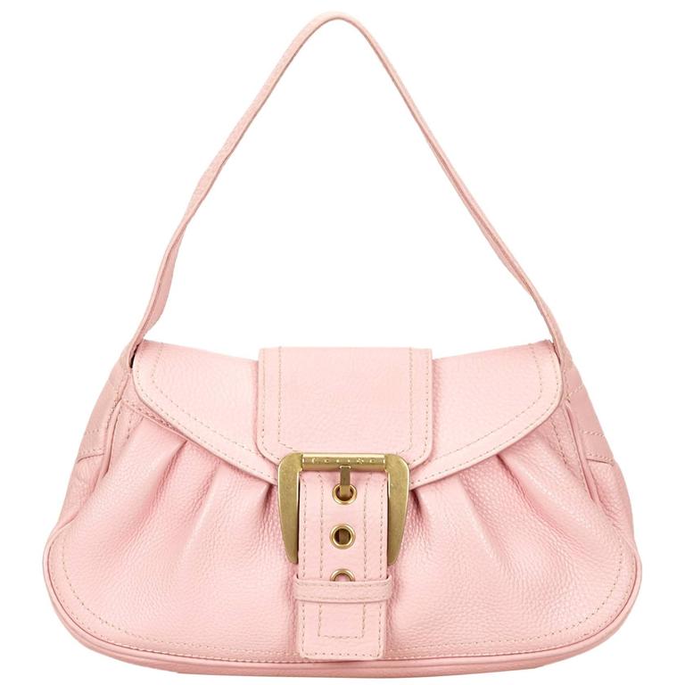 Celine Pink Leather Handbag For Sale at 1stdibs