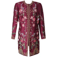 Vintage Balmain Couture Jacket with Beading and Embroidery circa 1960s