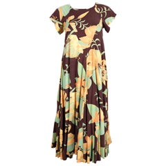 1970's BIBA cotton floral dress 5