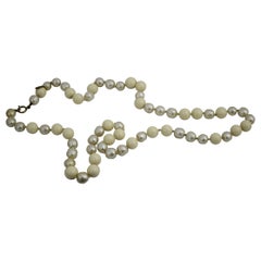 Vintage 1985 Chanel Fake Pearls 37 inches Necklace