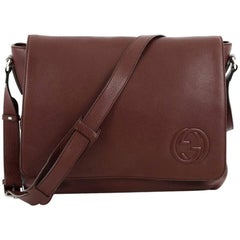 Gucci Soho Flap Messenger Leather Large