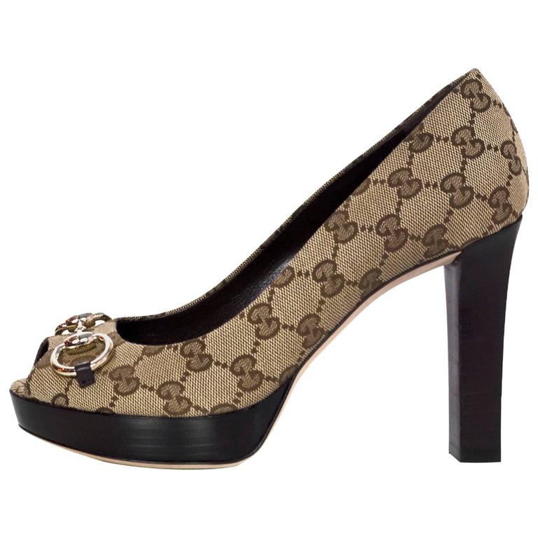 gucci shoes open toe