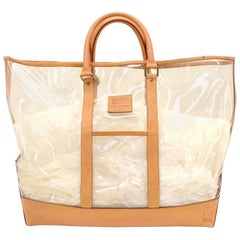 Used Louis Vuitton Paris Made in France Clear Plastic Tote Bag Purse -  general for sale - by owner - craigslist
