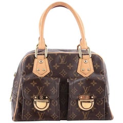 Louis Vuitton Manhattan Handbag Monogram Canvas PM