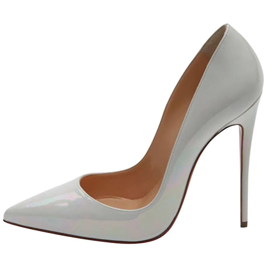 Christian Louboutin New Pearlescent So Kate Evening High Heels Pumps in Box