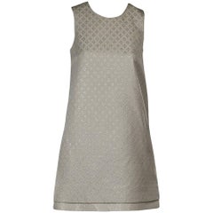 Metallic Gucci Shift Dress 9