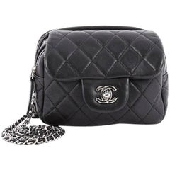 Chanel Wallet on Chain Flap Quilted Calfskin Mini