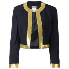 80's MOSCHINO Couture Sequin trim jacket 11