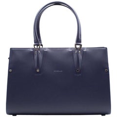 Longchamp Paris Premier Large Tote Bag In Navy