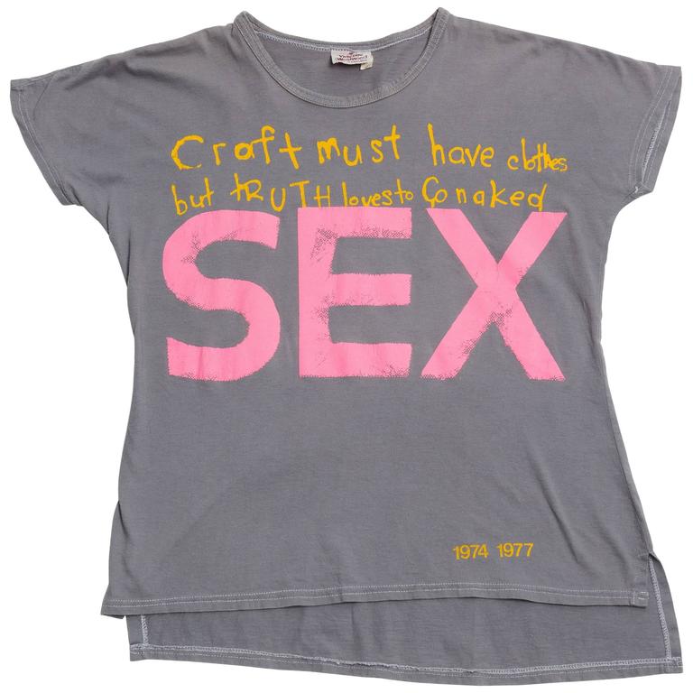 Vivienne Westwood Sex T Shirt At 1stdibs