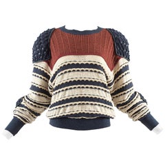 Issey Miyake Spring-Summer 1983 knitted sweater 4