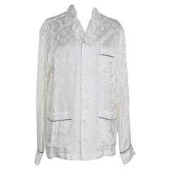 Louis Vuitton Supreme X Limited Edition White Pyjamas Top M