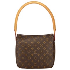 Louis Vuitton Brown Monogram Looping MM 3