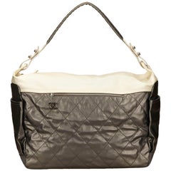 Chanel Silver Paris Biarritz Duffel Bag 11