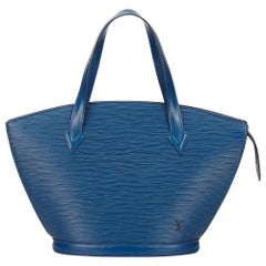 Louis Vuitton Blue Epi Saint Jacques 11