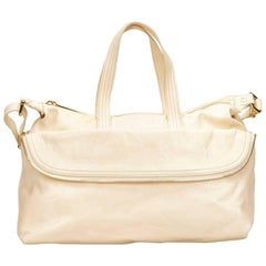 Fendi White Leather Shoulder Bag 12