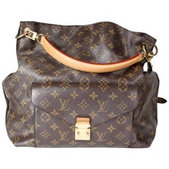 Louis Vuitton Leather Monogram Metis Hobo Bag