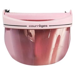 1970s Courreges Pink Sport Future Visor