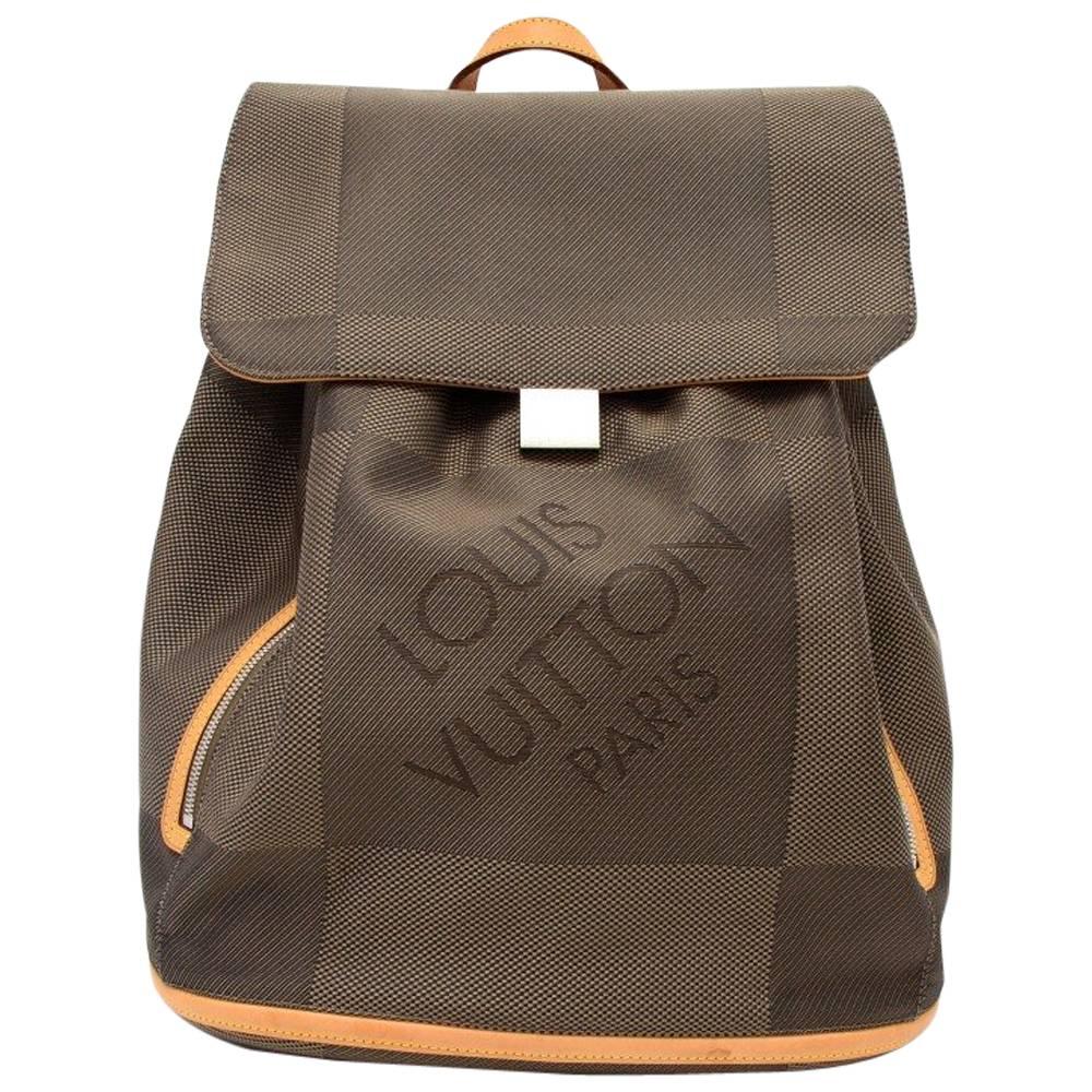 Louis Vuitton Pioneer Terre Damier Geant Canvas Backpack Bag 