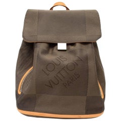 Louis Vuitton Pioneer Terre Damier Geant Canvas Backpack Bag 1