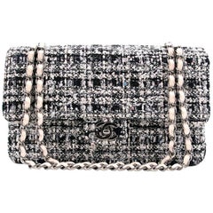 Chanel Tweed Medium Double Flap Bag