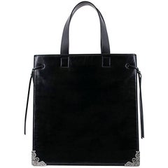 Alexander McQueen Black Tote Bag 5
