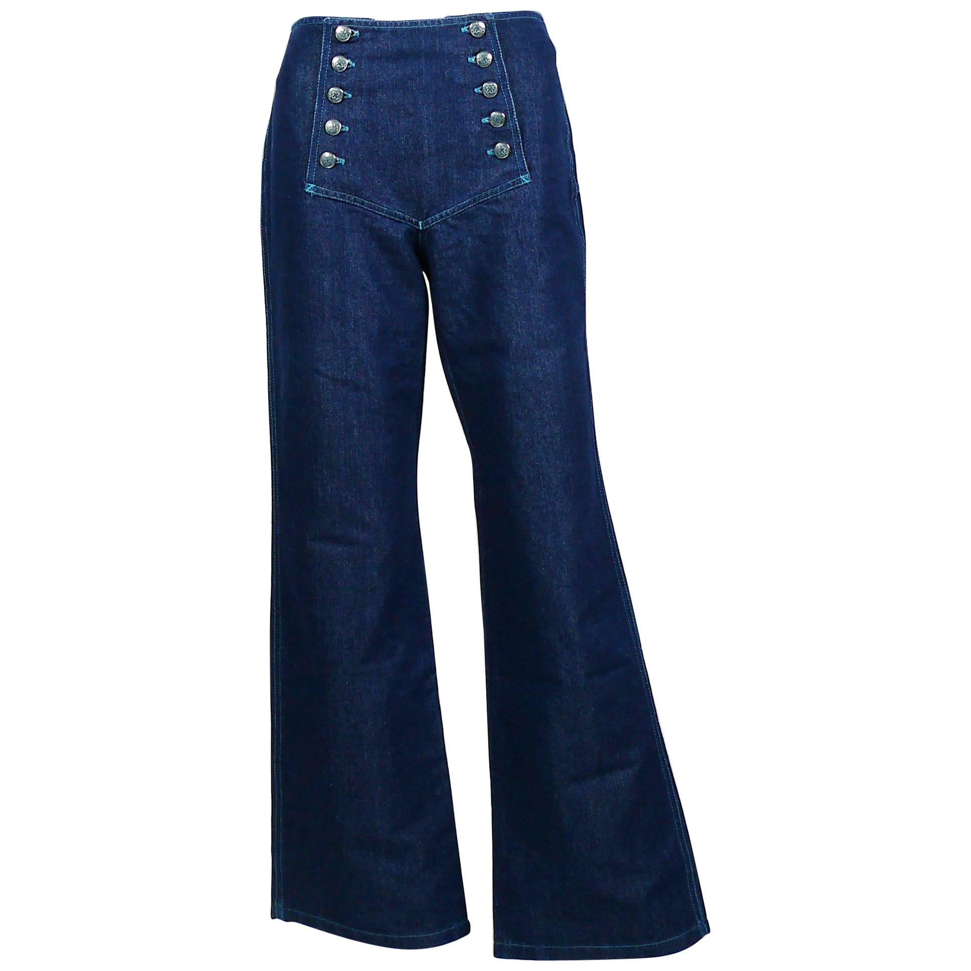 Jean Paul Gaultier Vintage Iconic Sailor Jeans 