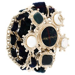 Chanel Chunky Tartan Bracelet