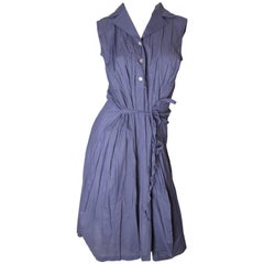 Issey Miyake Pleats Please Shirt Dress 6