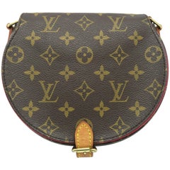 Louis Vuitton Tambourin Brown Monogram Canvas Shoulder Bag