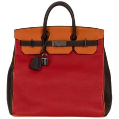 Hermès Custom Order Tricolor Birkin Hac 40 Bag