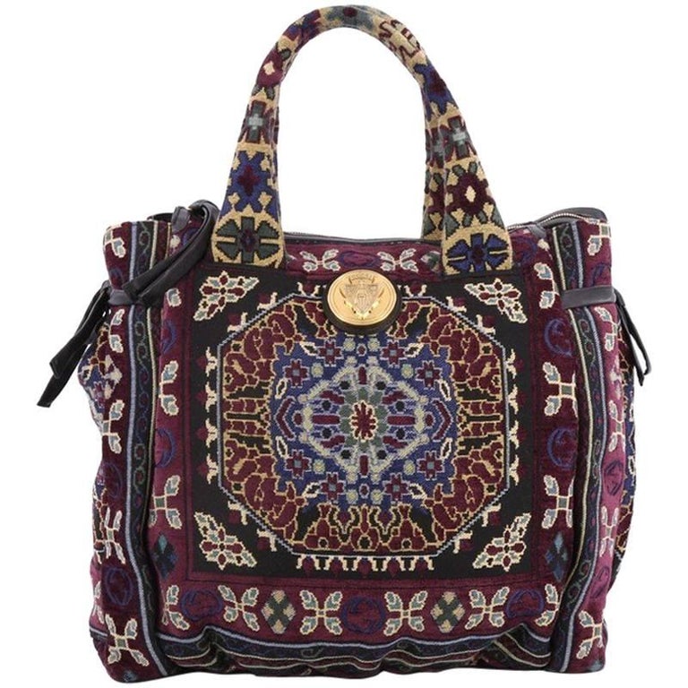 Gucci Hysteria Tote Tapestry Large at 1stDibs | gucci hysteria tapestry bag