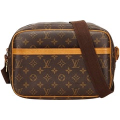 Louis Vuitton Brown Monogram Reporter PM