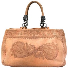 Ermanno Scervino Embroidered Leather Bag 4